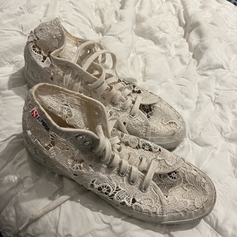 Superga Anthropologie collab sneakers